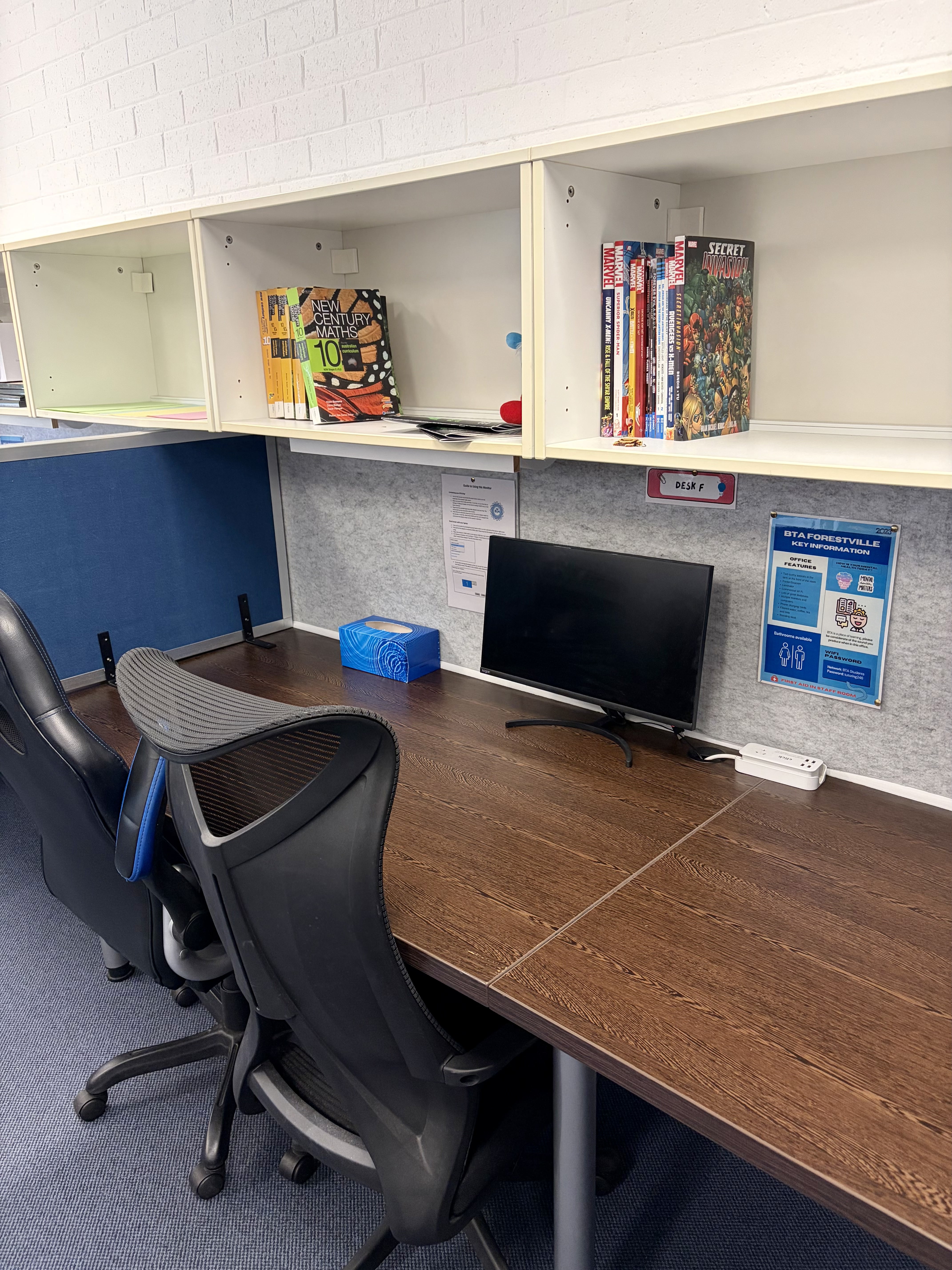 Professional hot desk workspace in Forestville, Sydney — Northern Beaches Coworking