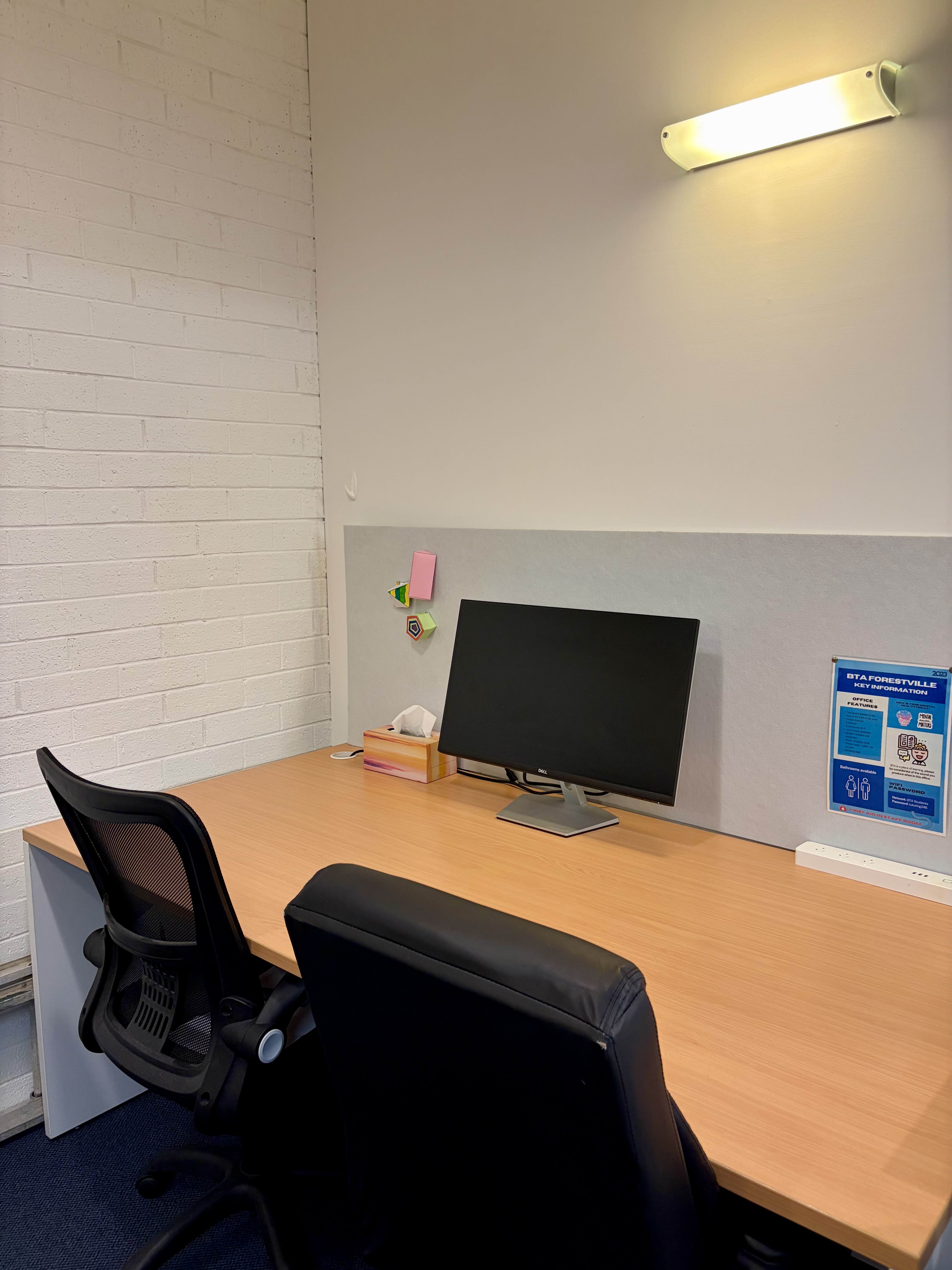 Professional hot desk workspace in Forestville, Sydney — Northern Beaches Coworking
