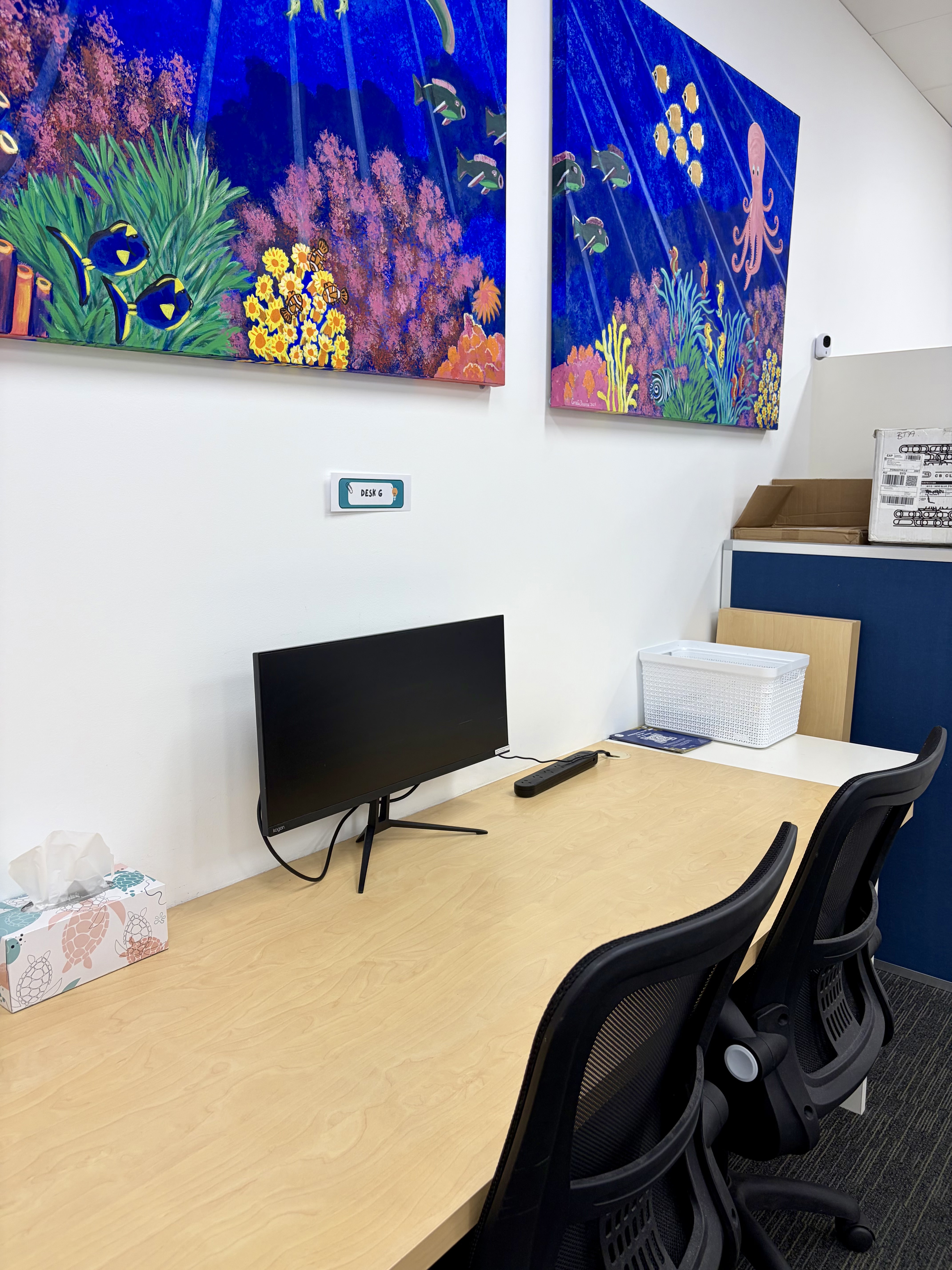 Professional hot desk workspace in Forestville, Sydney — Northern Beaches Coworking