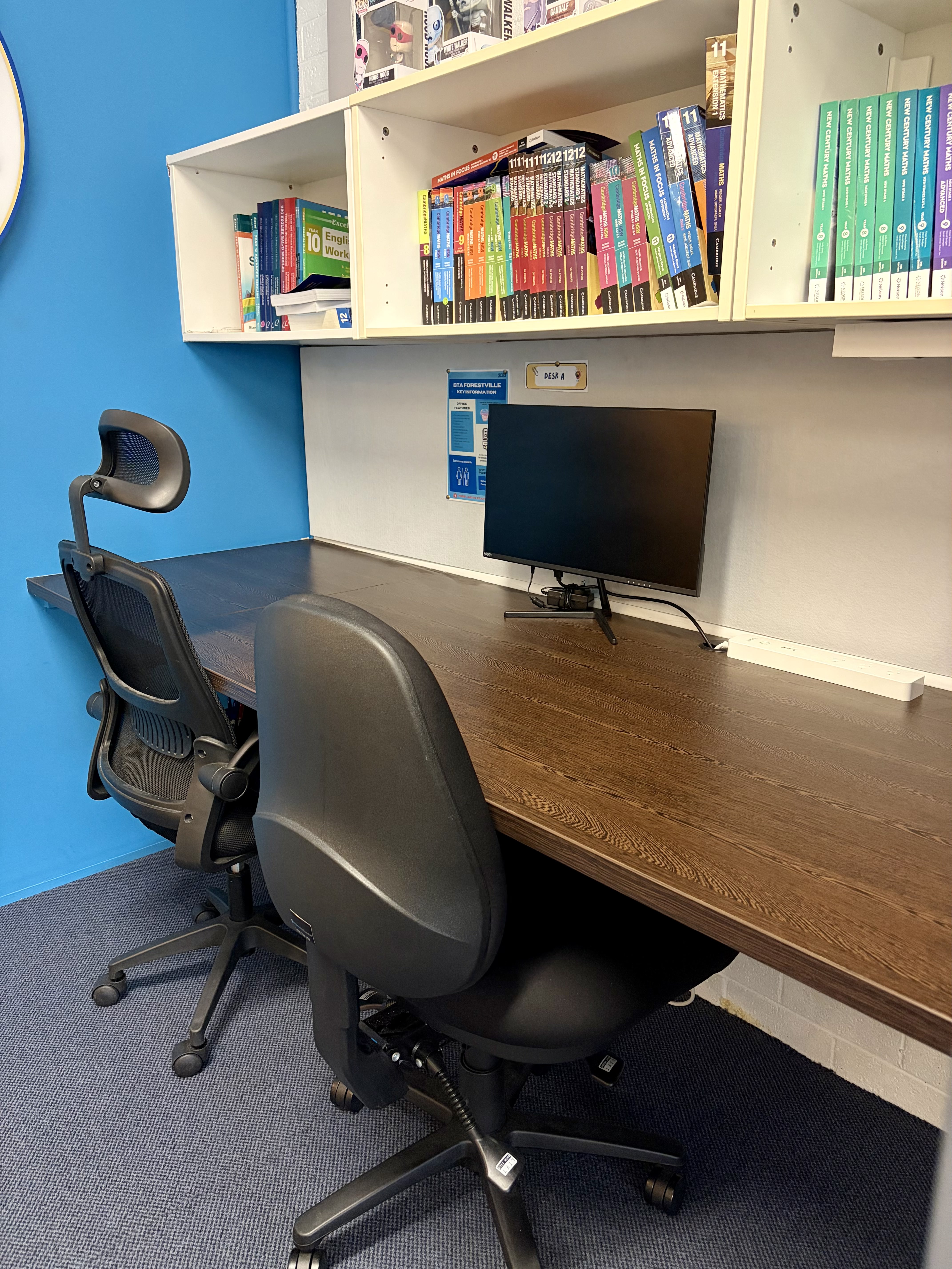 Professional hot desk workspace in Forestville, Sydney — Northern Beaches Coworking