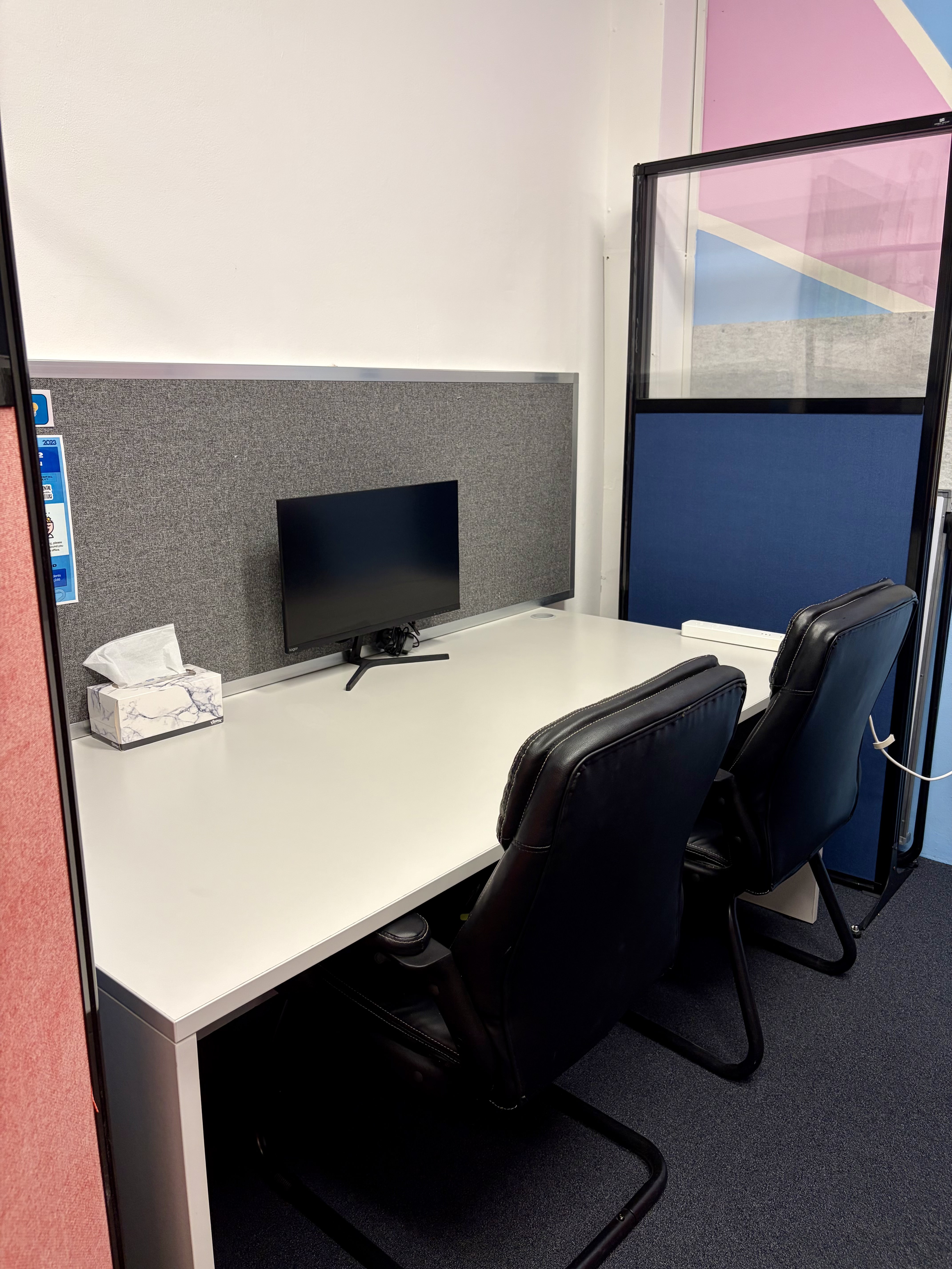 Professional hot desk workspace in Belrose, Sydney — Northern Beaches Coworking