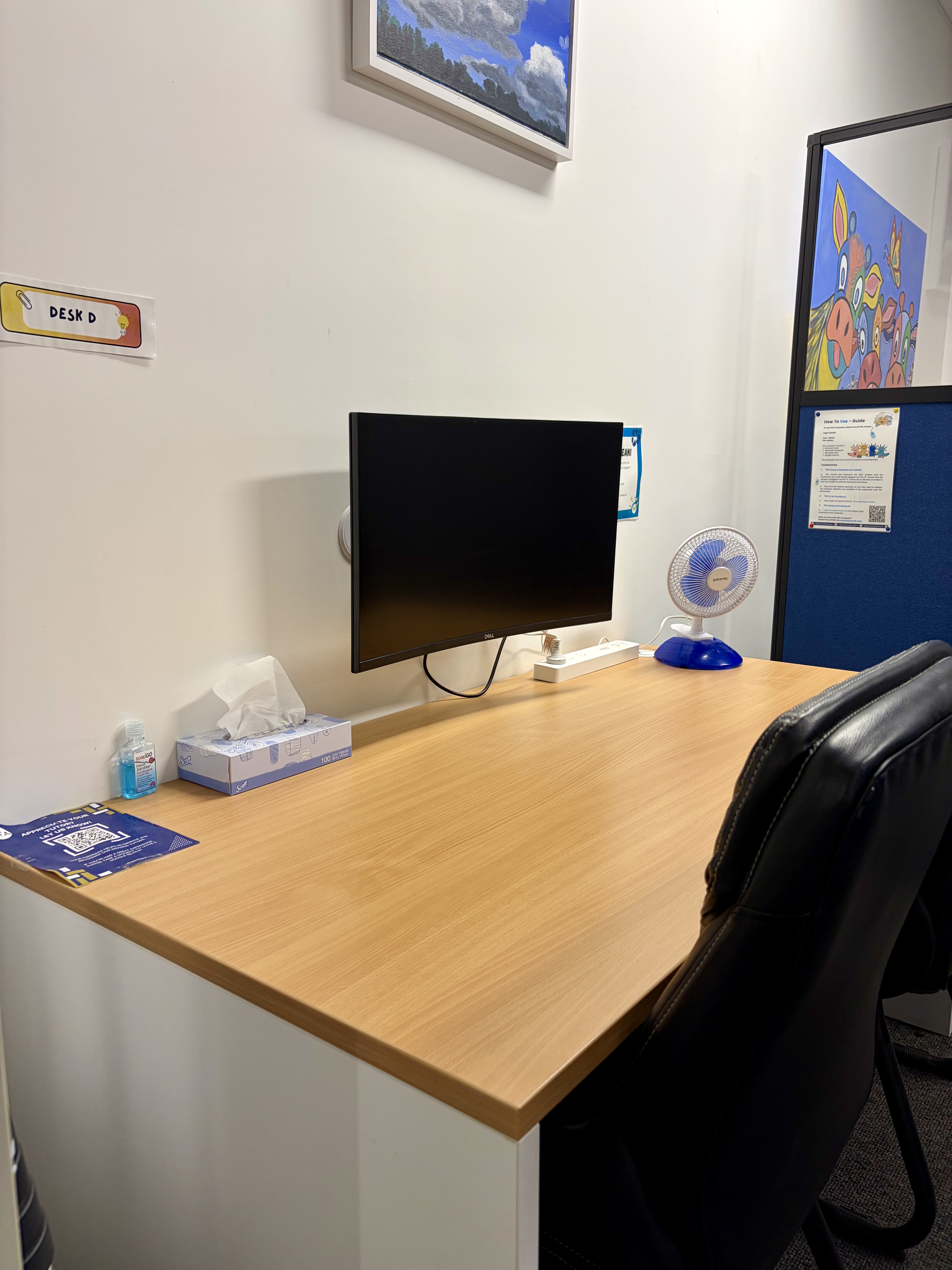 Professional hot desk workspace in Mona Vale, Sydney — Northern Beaches Coworking