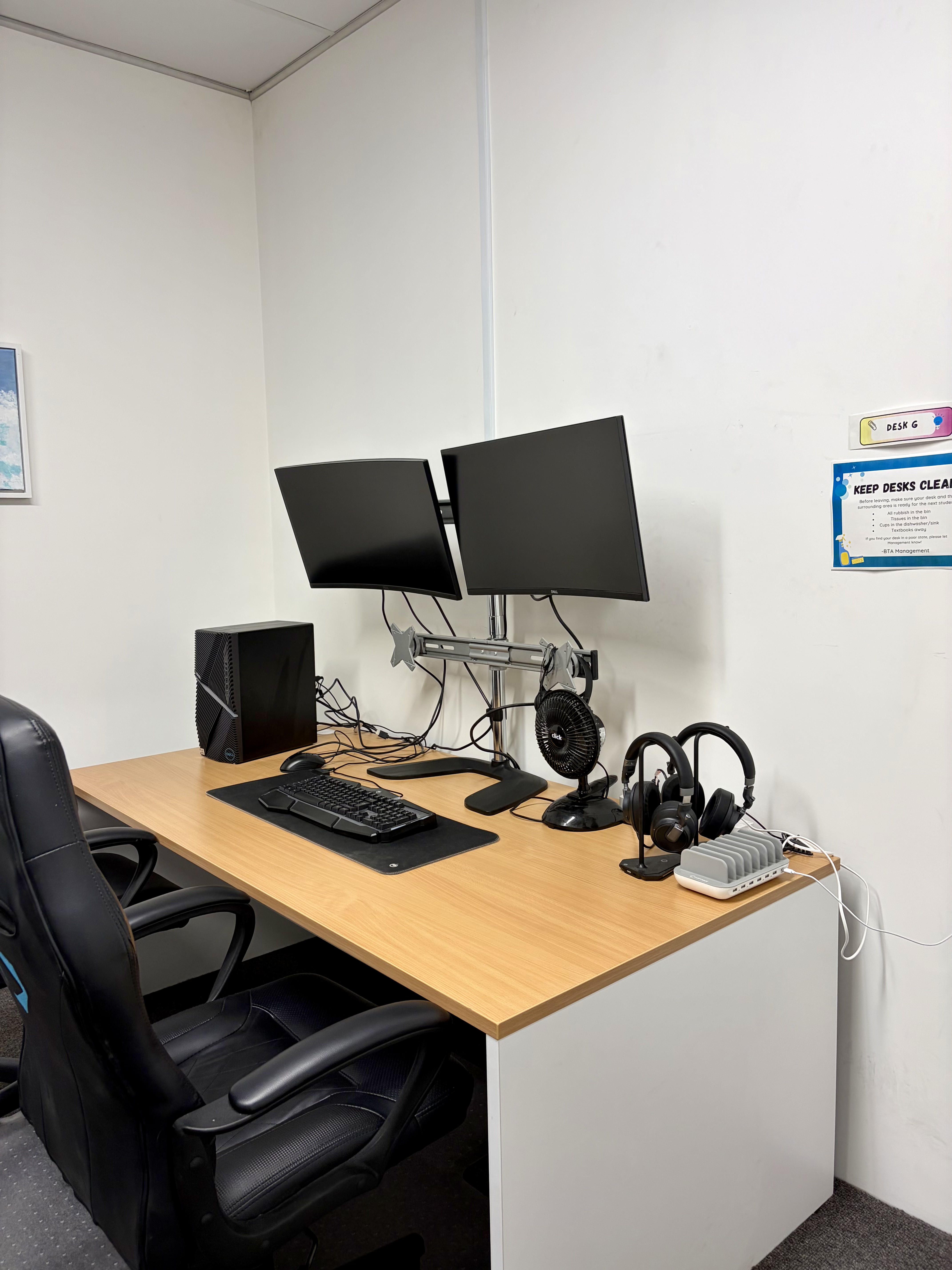 Professional hot desk workspace in Mona Vale, Sydney — Northern Beaches Coworking