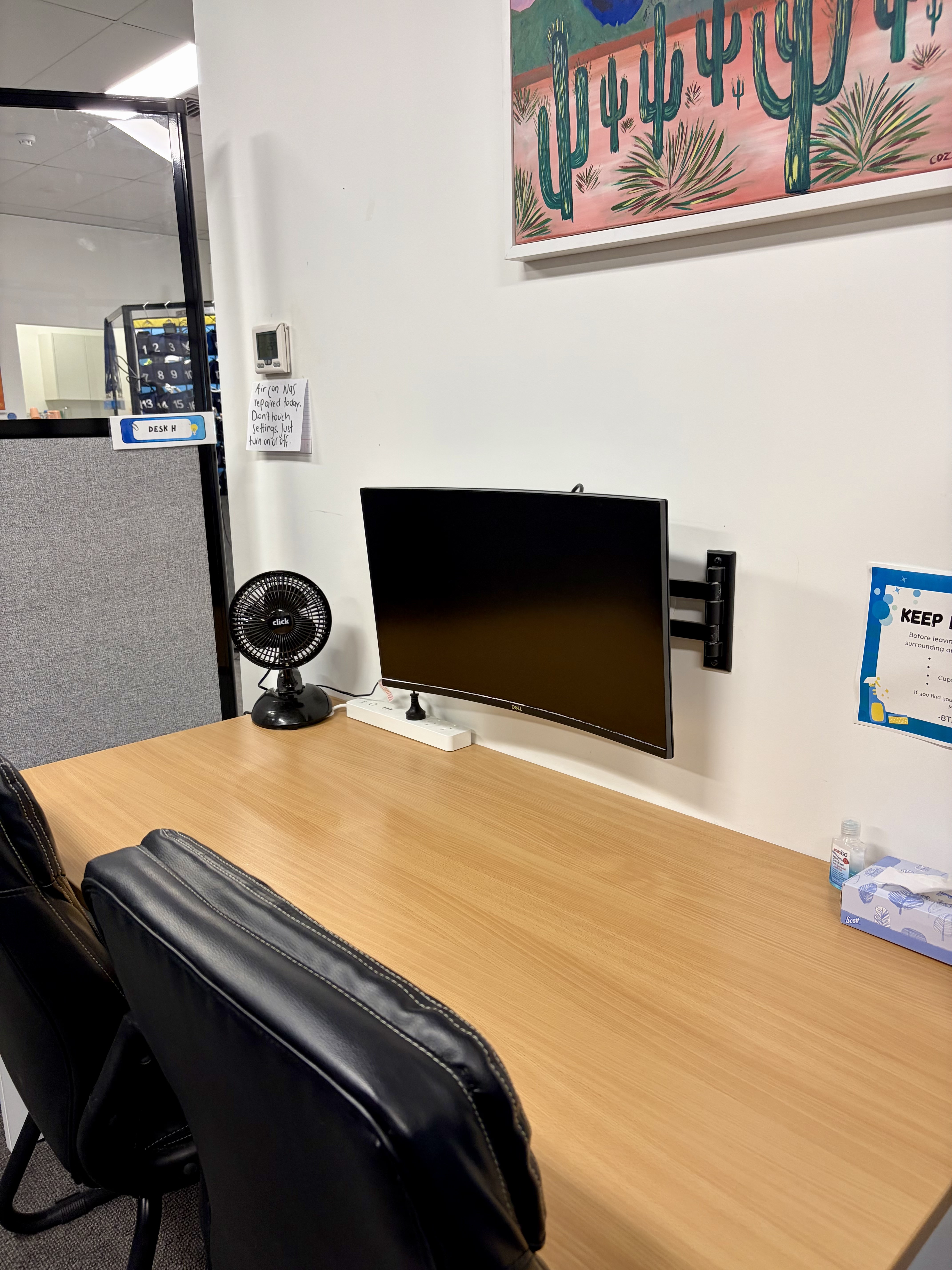 Professional hot desk workspace in Mona Vale, Sydney — Northern Beaches Coworking